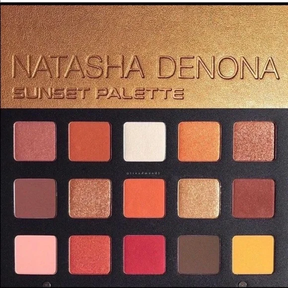 Discontinued Natasha Denona Sunset palette